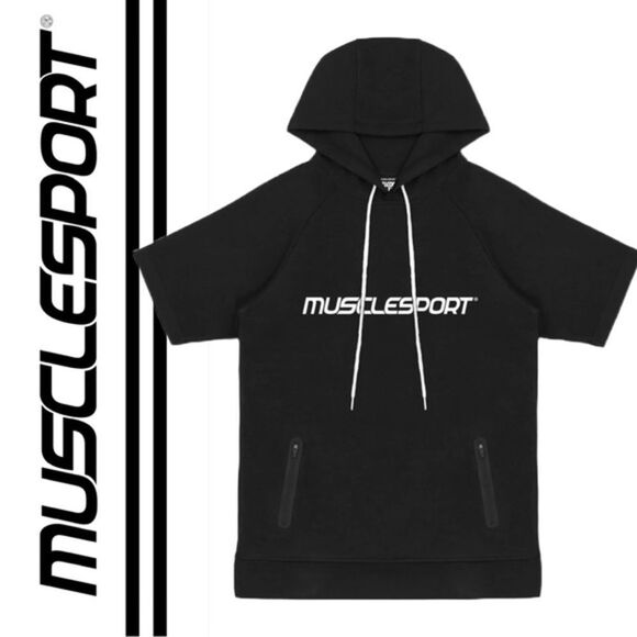Musclesport Men’s Welcome to the DarkSide Black Hoodie - Size S - Picture 1 of 1